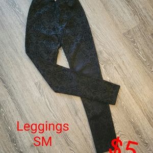 Velvet dress leggings